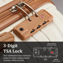 Carregar imagem no visualizador da galeria, Malas de Viagem com Bolsa de Viagem e Bolsa de Higiene Pessoal, Rodas Giratórias, Duráveis e Leves
