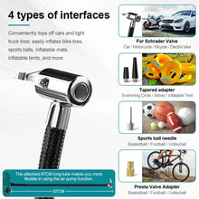 Carregar imagem no visualizador da galeria, Compressor de Ar Elétrico, Portátil sem Fio, para Pneu de Carro /motos/bicicleta/bolas
