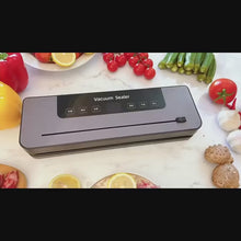 Carregar e reproduzir vídeo no visualizador da galeria, Máquina para Embalagem de Alimentos, Seladora a Vácuo, Esterilização UV
