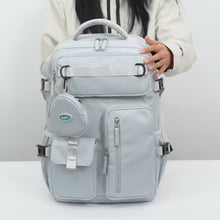 Carregar e reproduzir vídeo no visualizador da galeria, Mochila de Viagem Expansível Weekender, Caminhadas, com Porta USB para Laptop
